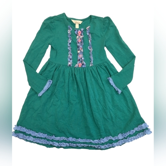 Matilda Jane Family Tree Long Sleeve Dress Size 10 girls - Picture 2 of 7